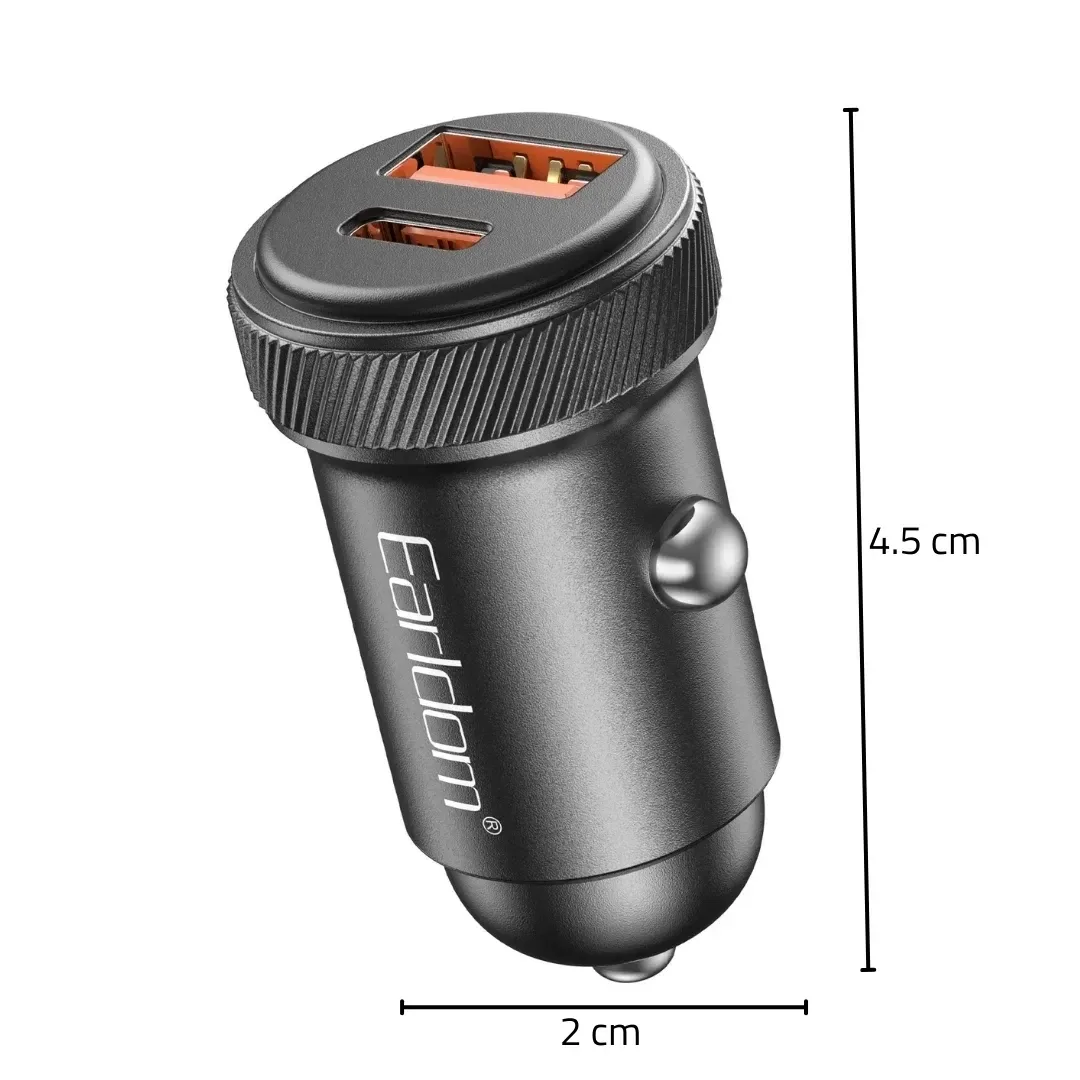 30w car charger dual port cc41