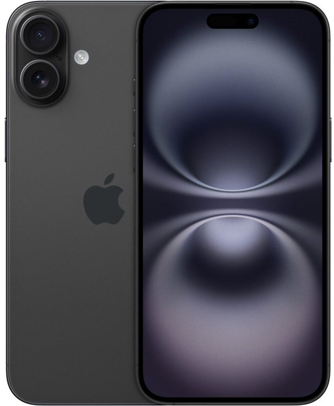 iPhone 16 Plus, Black, 256 GB